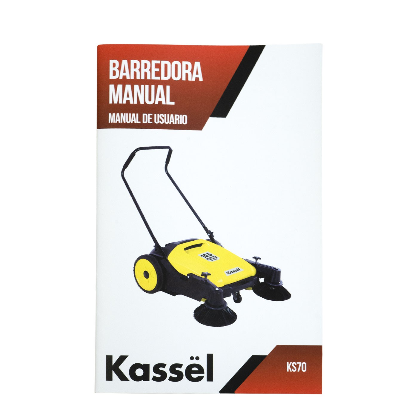 Barredora De Empuje Manual Kassel 40 Litros - KS70 image number null
