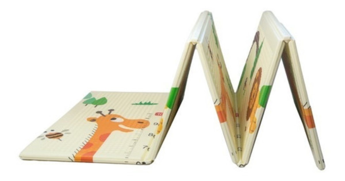 Tapete De Juego Papubaby Plegable Multiusos 150 X 200 Cm Jirafa image number null