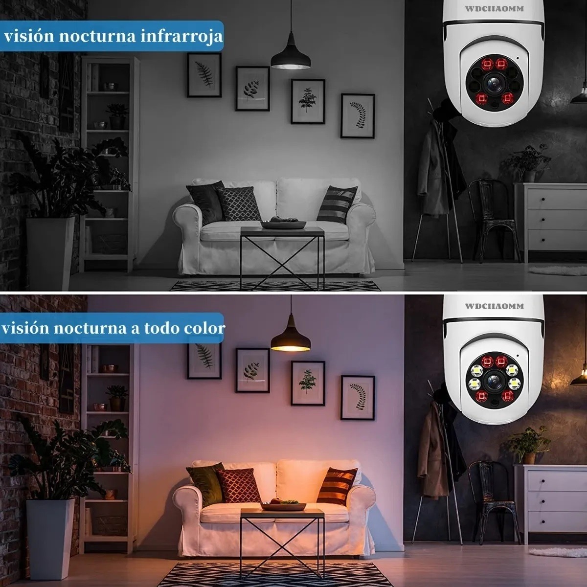 C&aacute;mara De Seguridad Socket 3mp Wifi Exterior/interior 360&ordm; image number null