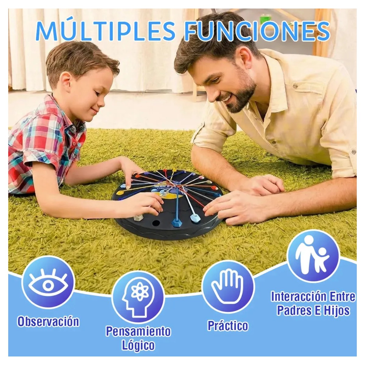 Juego De Mesa Familiar Juego De Desenredar Cuerdas image number null