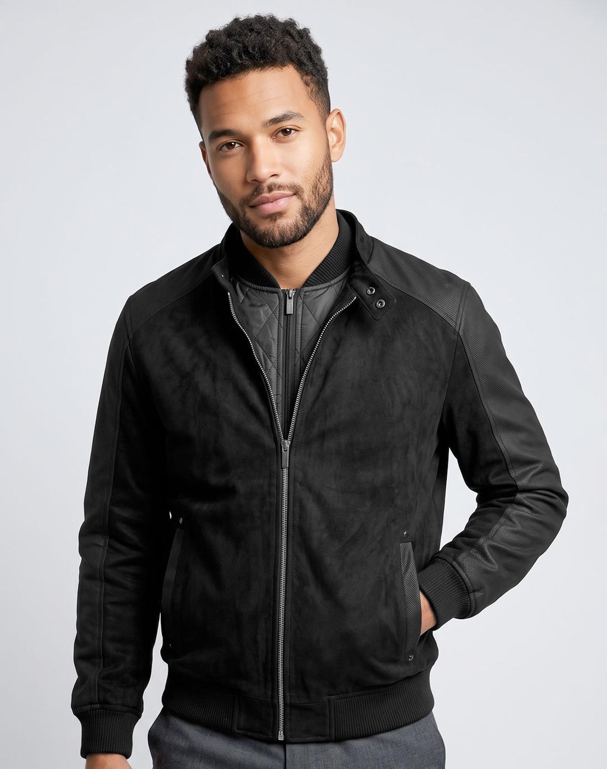 Chamarra Hombre Negro American Fly 51406001 image number null