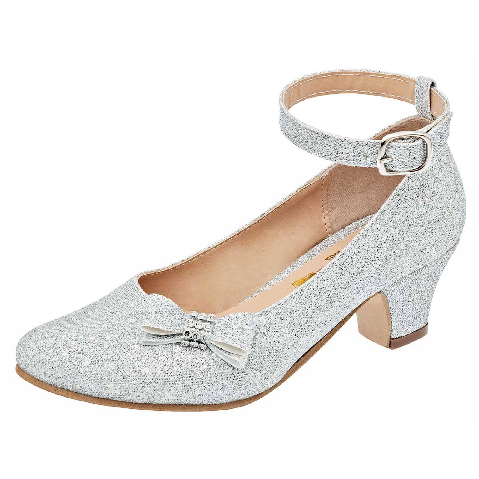 FLATS GRADUACION Caramel 5118 Color Gris PARA Ni&ntilde;a Tx6 image number null