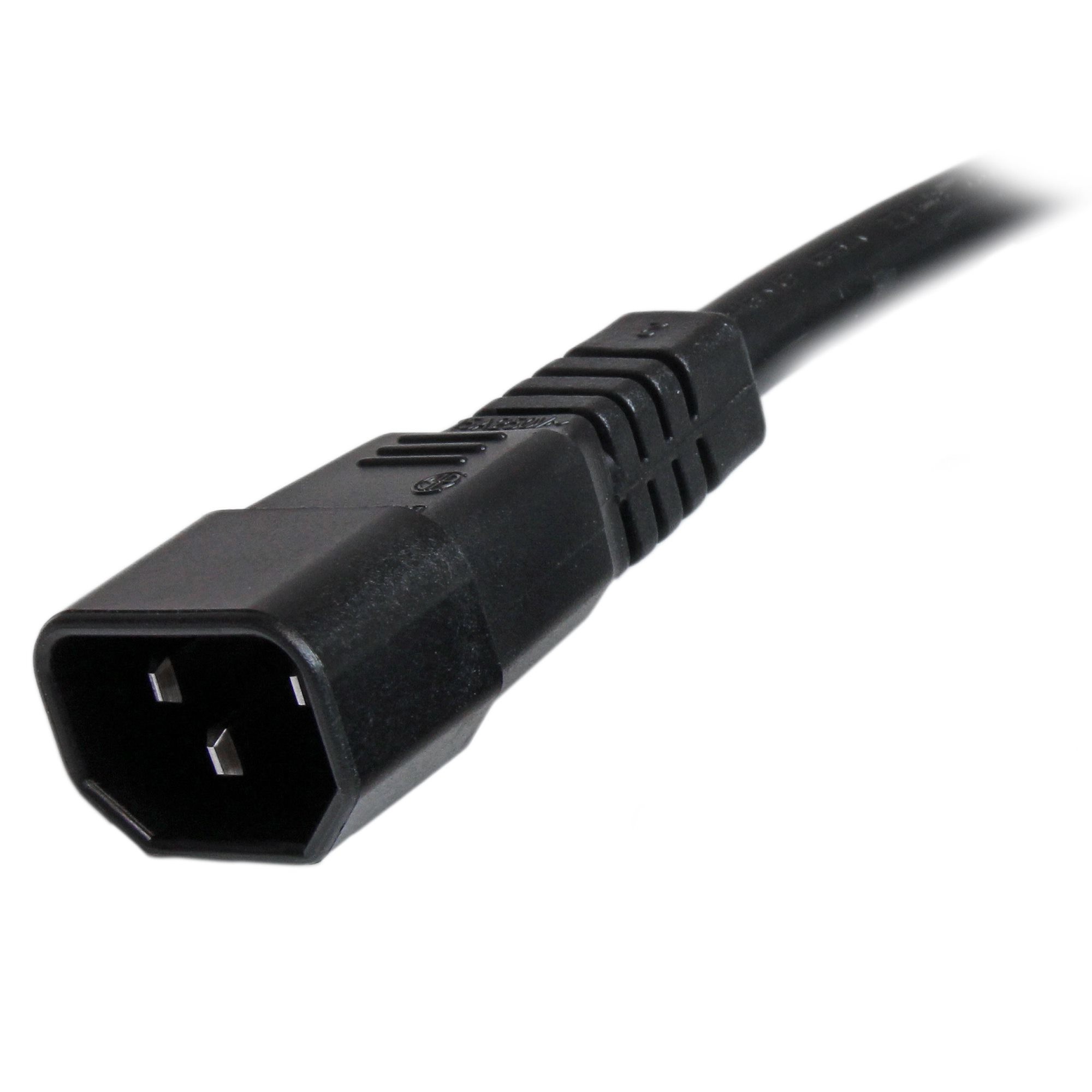 StarTech.com Cable de Alimentaci&oacute;n C14 a C15 1.8 m 14 AWG SJT para Servidores image number null