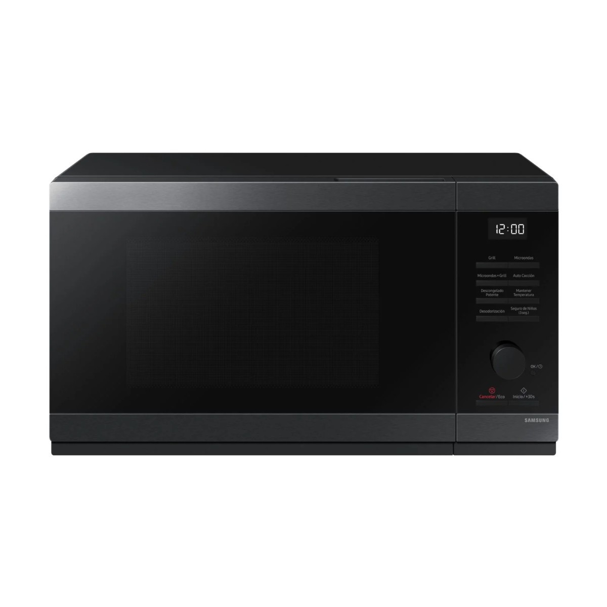 Horno de Microondas Samsung Grill Fry 1.1 Pies C&uacute;bicos Negro MG32DG4524CGA image number null