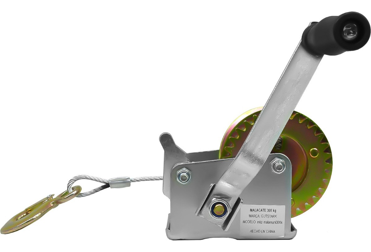 Malacate Winch Manual 661 Lb 300 Kg Cable Acero 650 Cm image number null