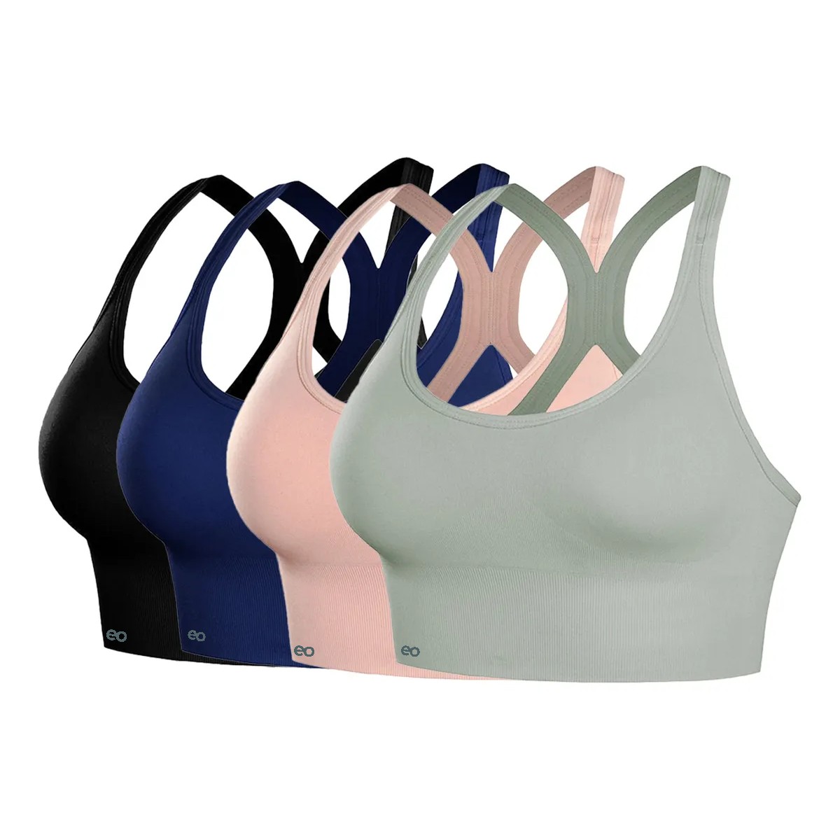 Sujetador Deportivo A Prueba De Golpes Para Mujer 4pcs Talla M image number null