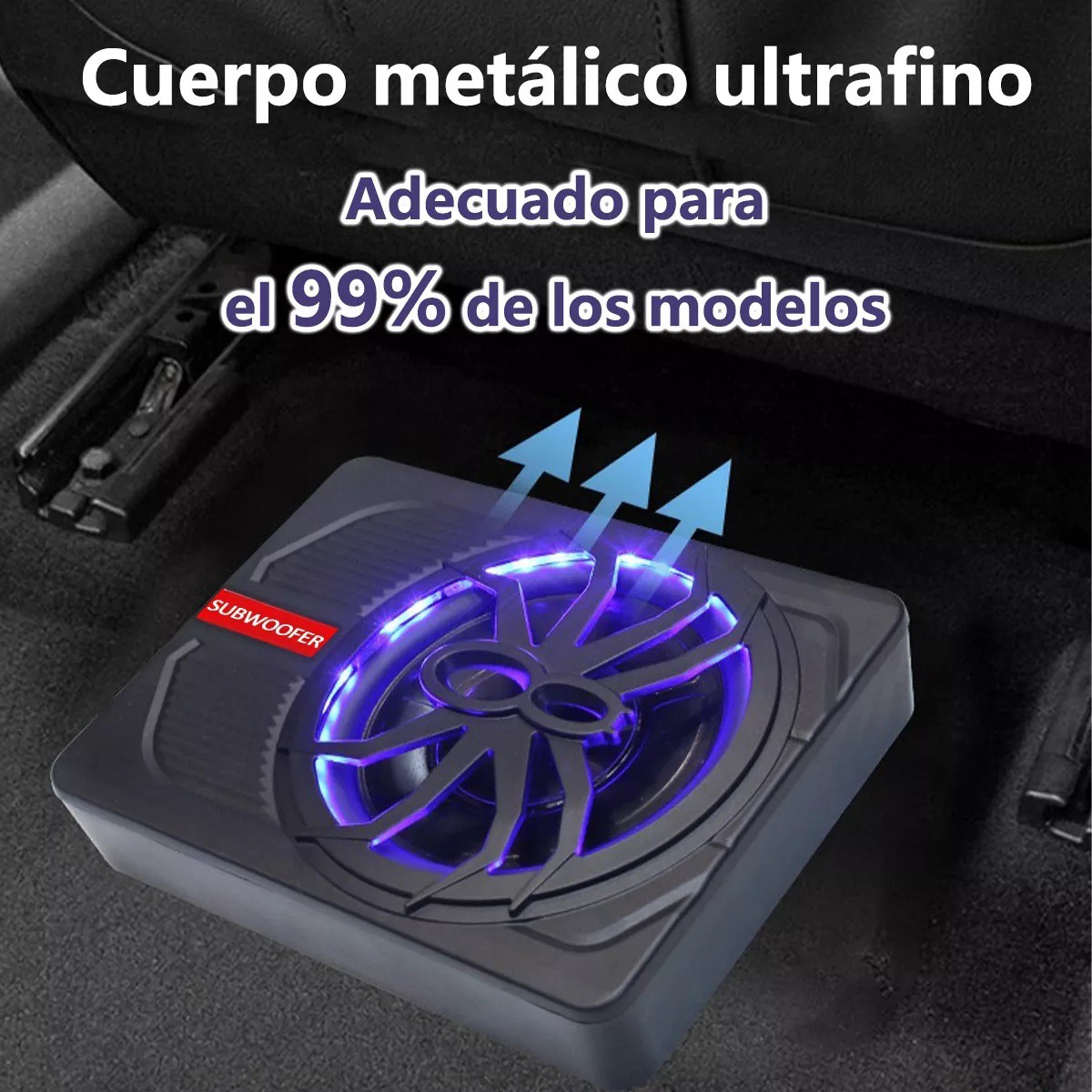 Subwoofer Amplificado 10 Pulgadas Bocinas Para Carros image number null
