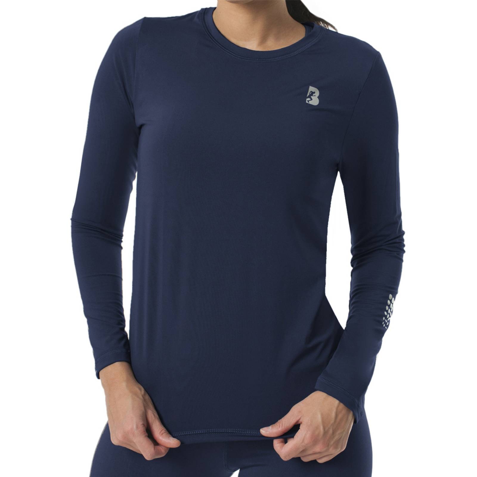 Playera Deportiva Manga Larga Mujer Dry-Fit BlackSecretSport image number null