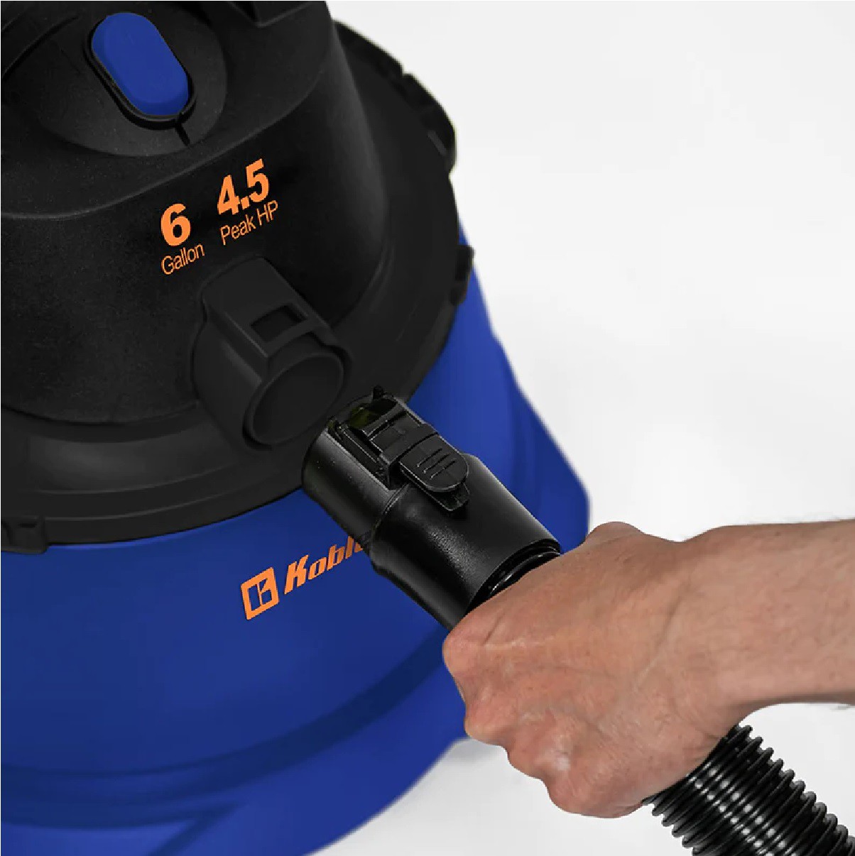 Aspiradora Koblenz WD-6 L212 Seco-Mojado 6 Galones Azul/Negro ENDY7. image number null