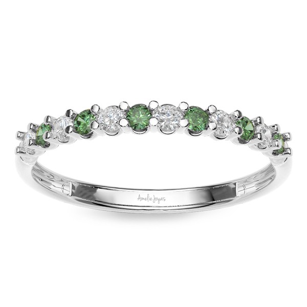 Churumbela en Oro Blanco de 14K Amelie Joyas image number null