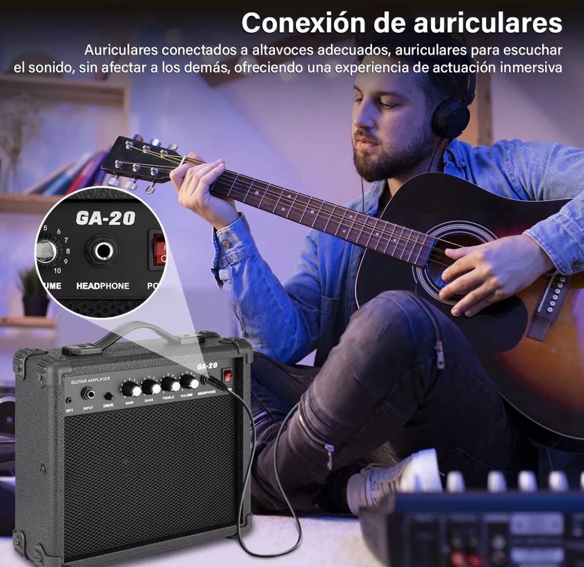 Amplificador Flexiverse 20w Guitarra/bajo El&eacute;ctrico image number null