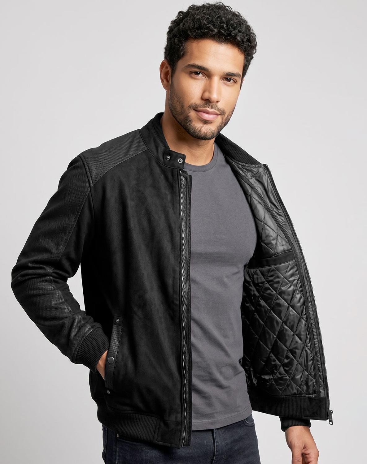 Chamarra Hombre Negro American Fly 51406001 image number null