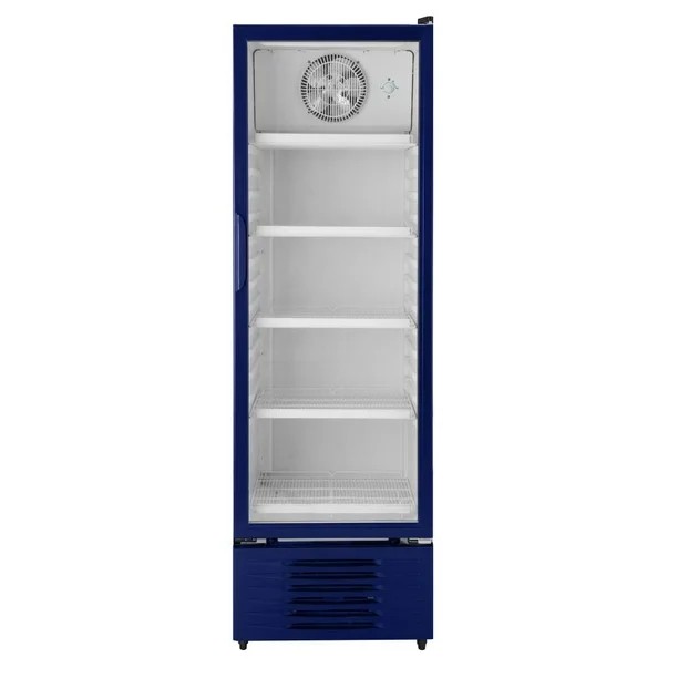 Refrigerador Comercial Hisense CVC494N3AWX 9 pies Puerta de Vidrio Azul-Negro ORTY ENTREGA SOLO VALIDA EN LA CDMX Y ZONA image number null