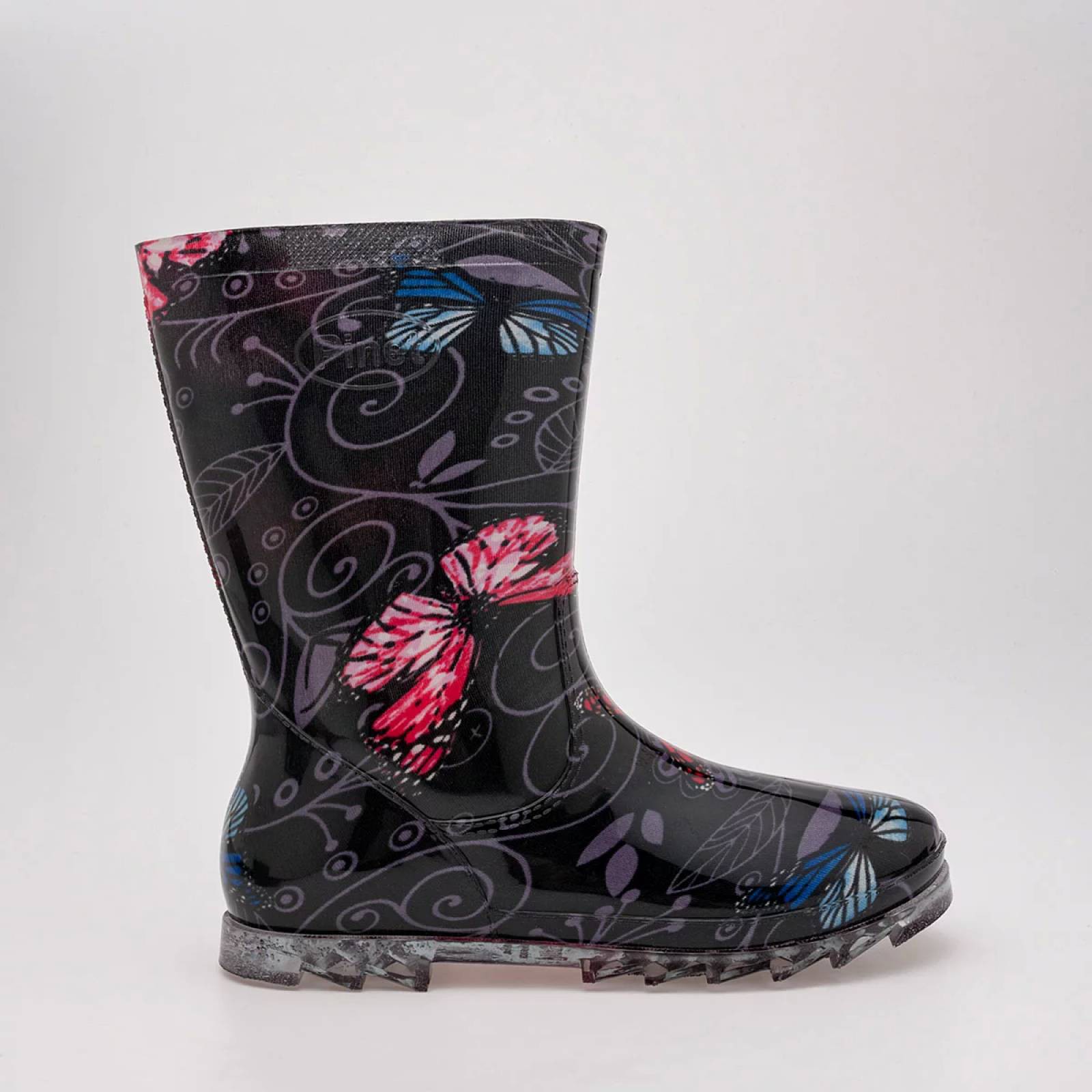 BOTA DE LLUVIA de Pinet Para Mujer Negro PULGARCIT T7 image number null