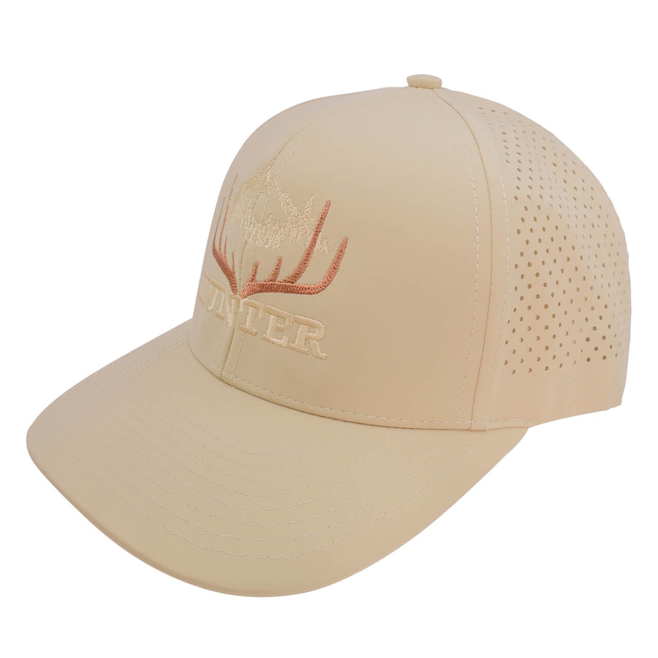 Gorra con malla y ajustador snapback de pl&aacute;stico, waterproof, HUNTER, C9211205, khaki image number null