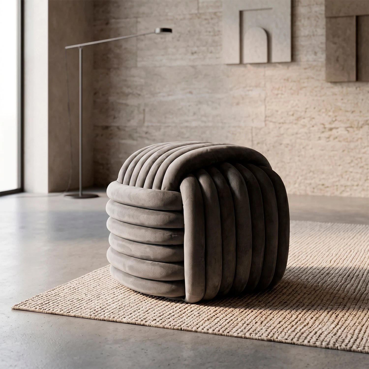 Taburete Core Gris Kessa image number null