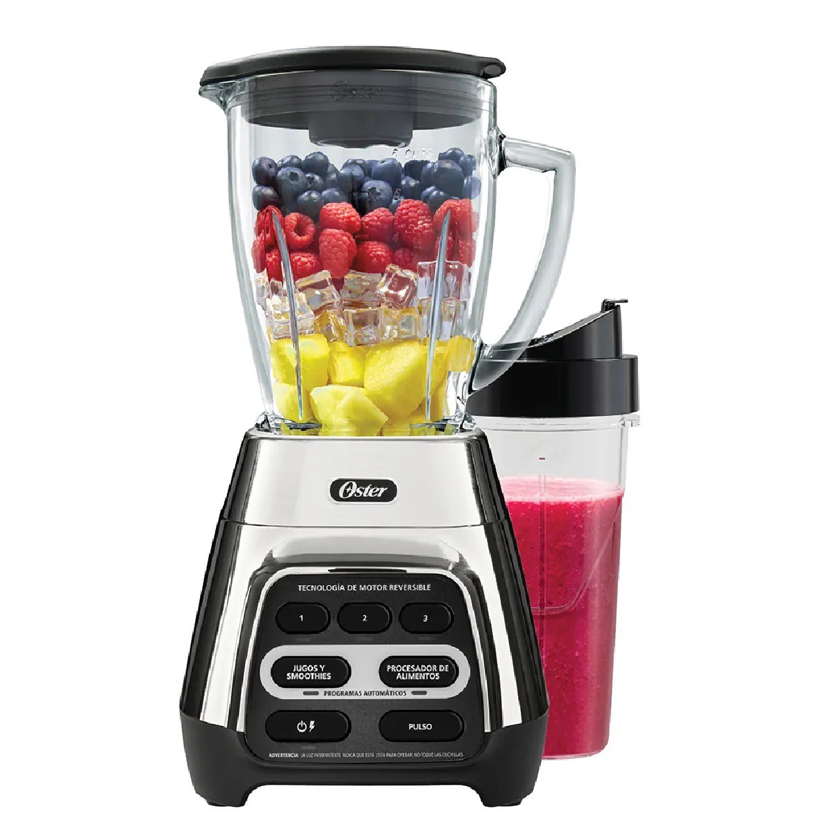 Licuadora Oster BLSTPYG1311N Reversible / Vaso Blend-N-Go ORTY3. image number null