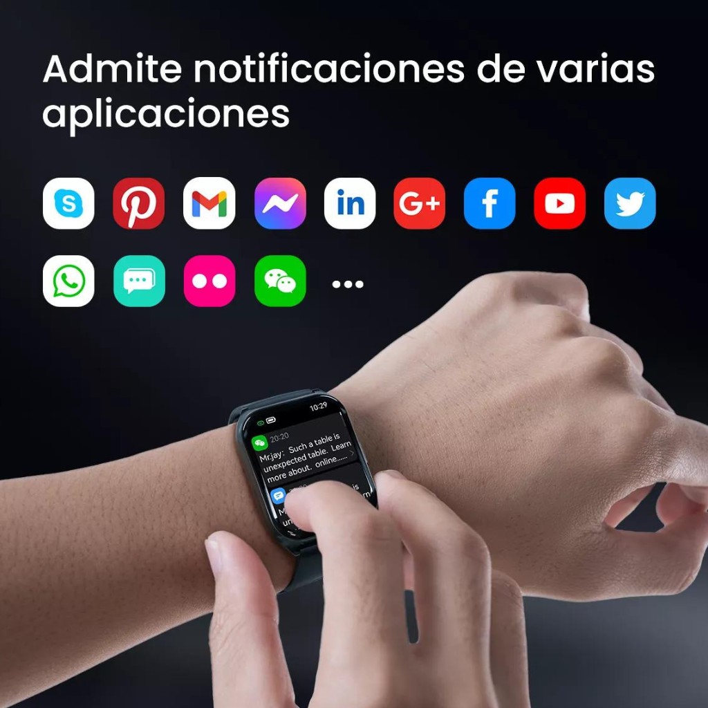 Combo de Smartwatch Filwans GTS Mini con Aud&iacute;fonos con pantalla t&aacute;ctil Elibom Beats Flyer image number null
