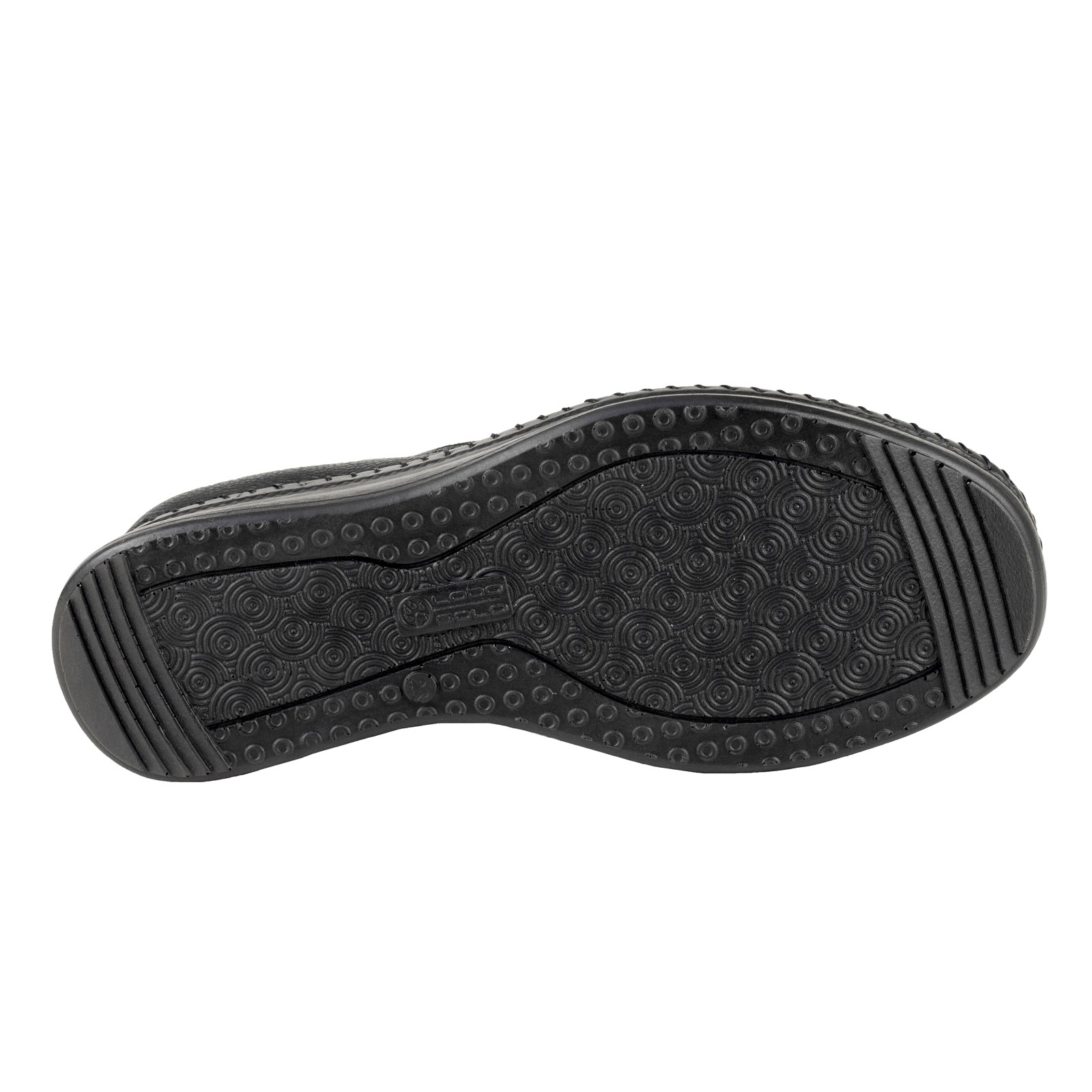 Mocasin Negro Mujer Ancho Lobo Solo Yuki 4982 Piel Cocidos image number null