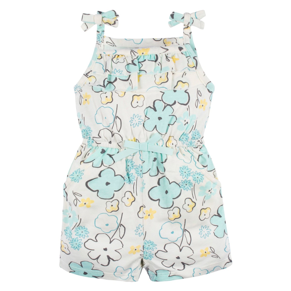 Romper Gerber beb&eacute; set 2 piezas azul c&oacute;modo algod&oacute;n image number null