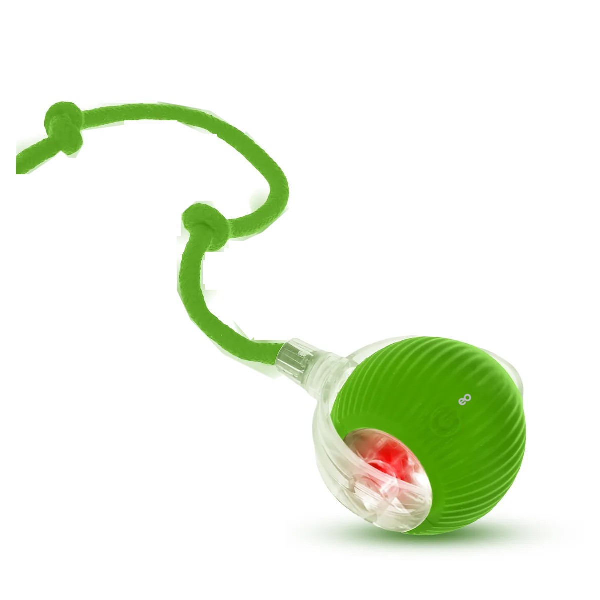 Juguetes Para Gato El&eacute;ctrico Pelota Interactiva De 360 Verde image number null