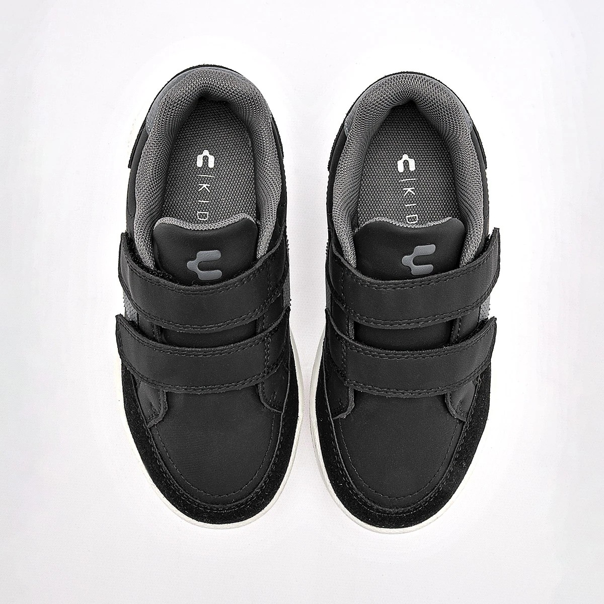 Charly Tenis Negro Gris Para Ni&ntilde;o Cod.139631 image number null