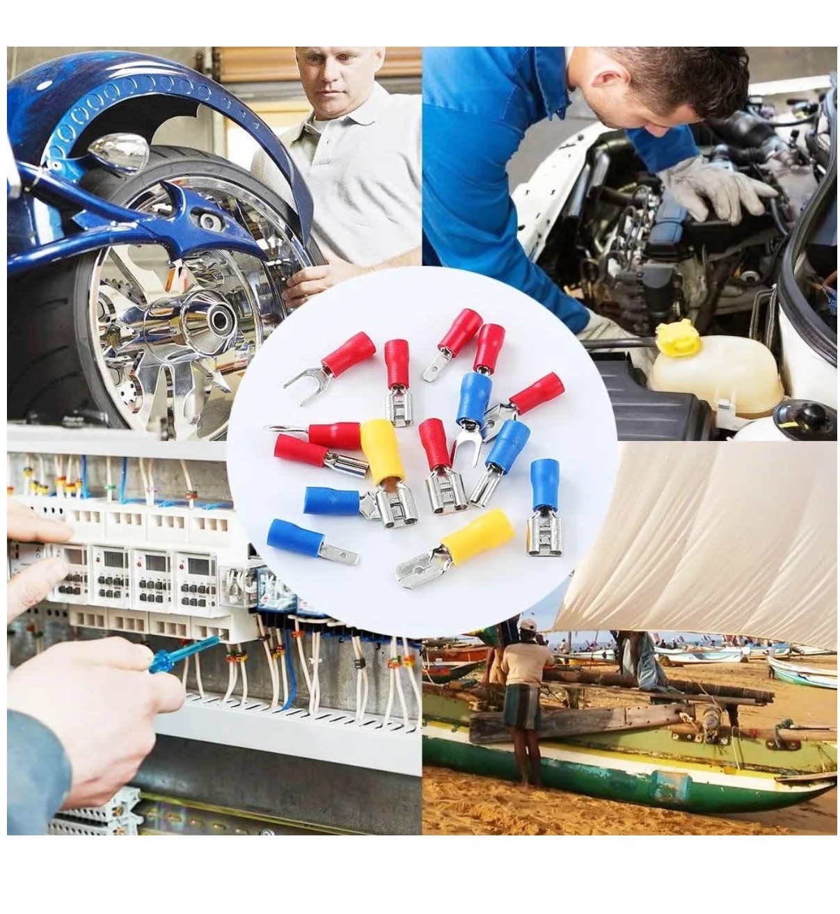Terminal Aislada Termofit Conectores Malubero Termoretractil 678pz image number null