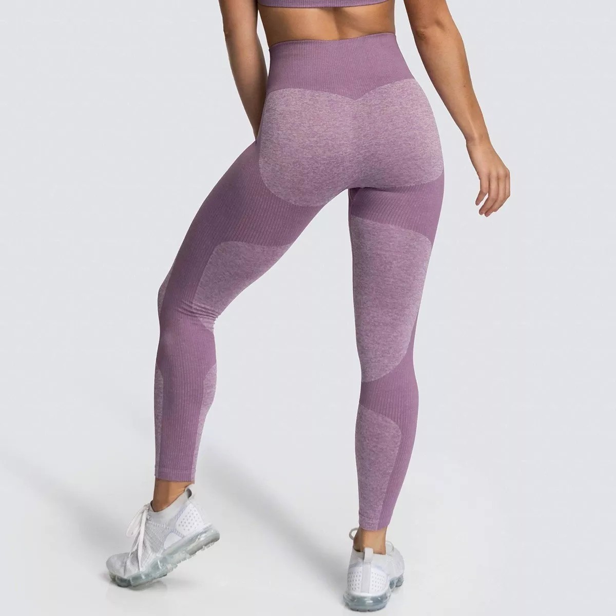 Ropa Lycra Talla G Deportiva Mujer Leggins Levanta Gluteos Gym Yoga Violeta image number null