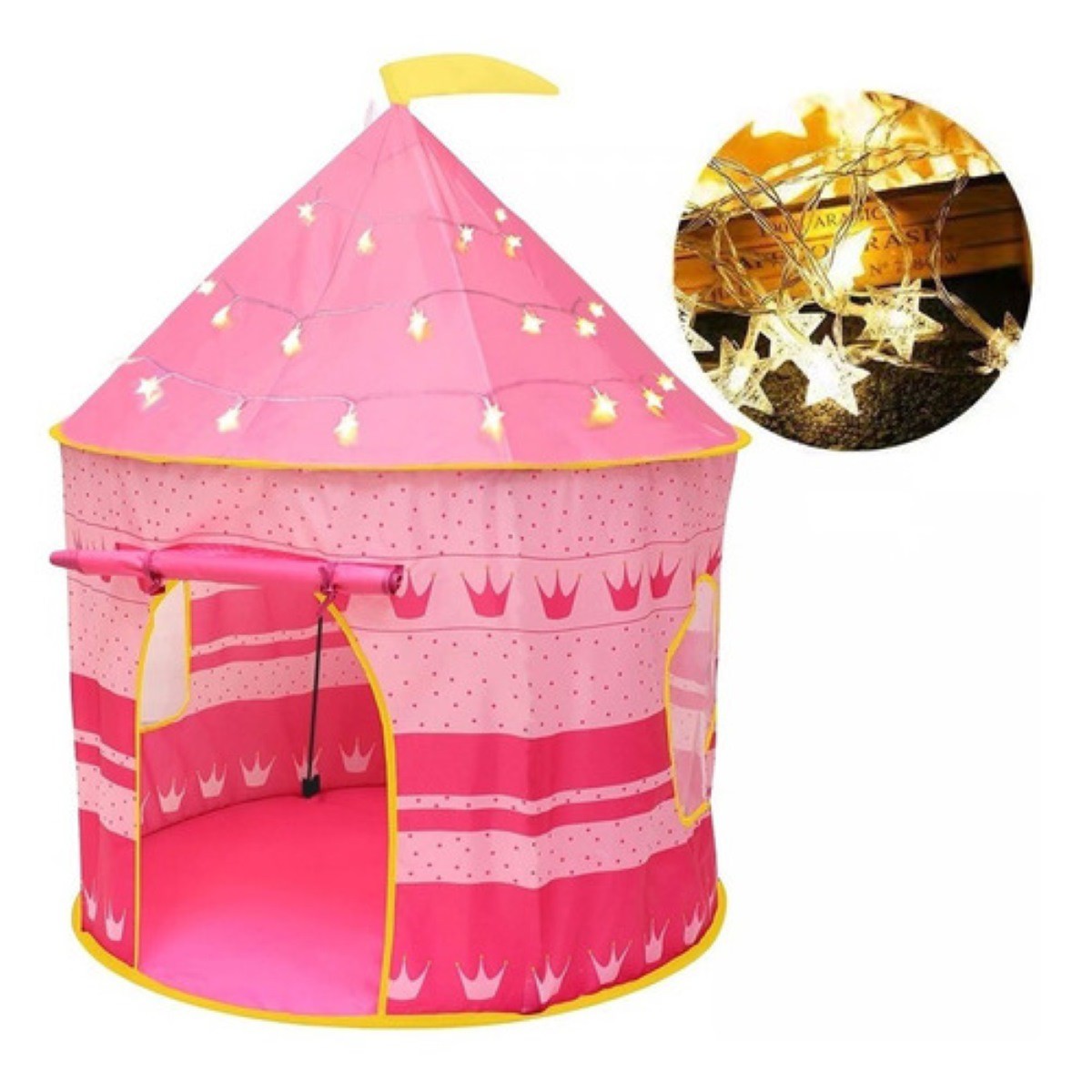 Tienda De Campa&ntilde;a Infantil Rosa 104x135 image number null