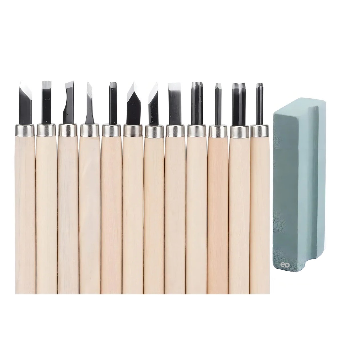 Juego De Formones Madera Chisel Set 13 Piezas Acero Manganeso image number null