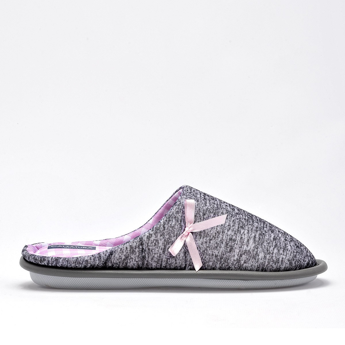 PANTUFLA Calzatura GRIS 10051 MUJER image number null