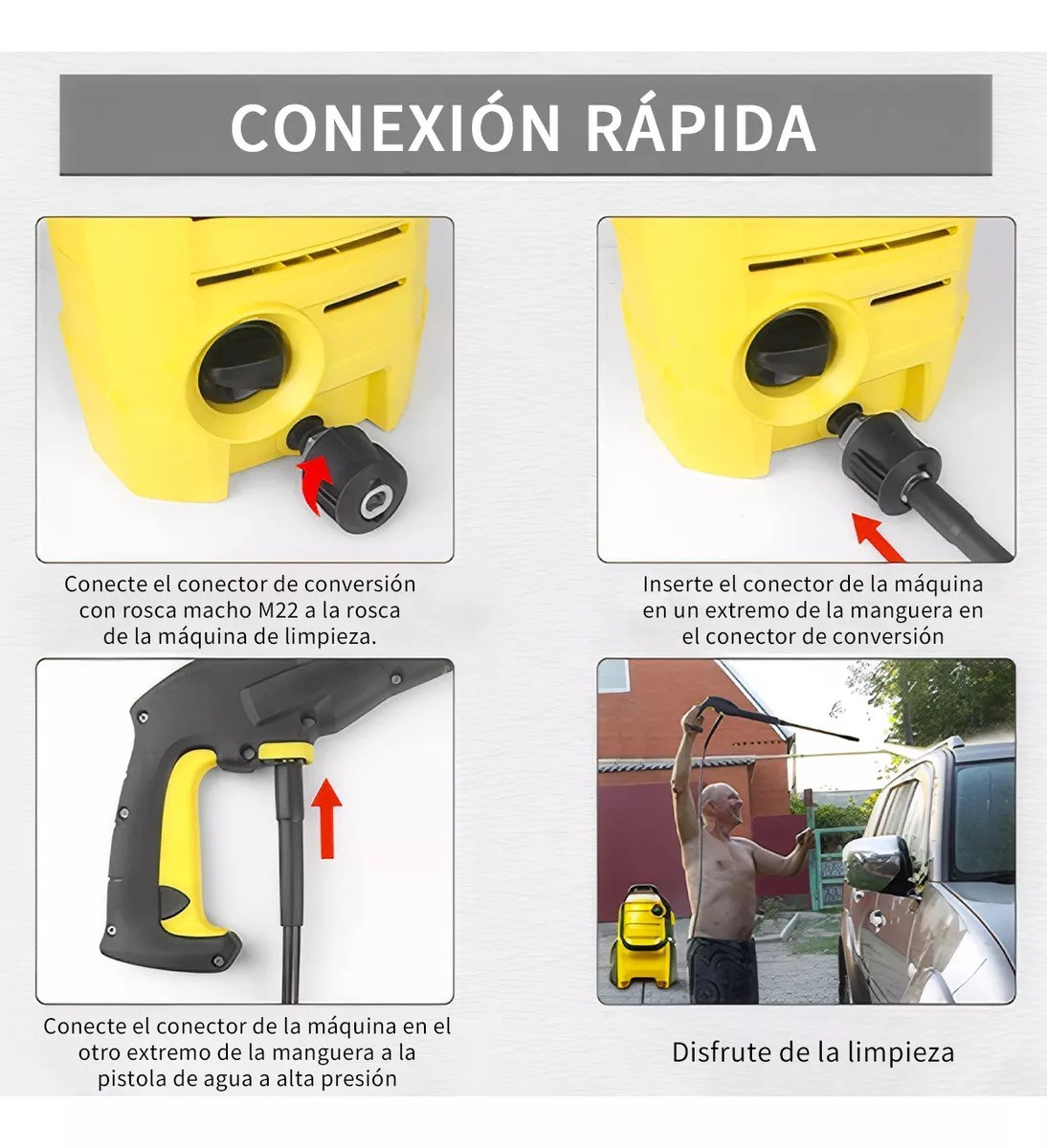 Tubo De Manguera Limpia 10m Compatible K2 K3 K4 K5 image number null