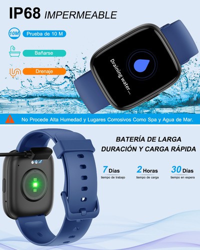 Reloj Inteligente Smartwatch Llamadas Bluetooth Para Alexa image number null