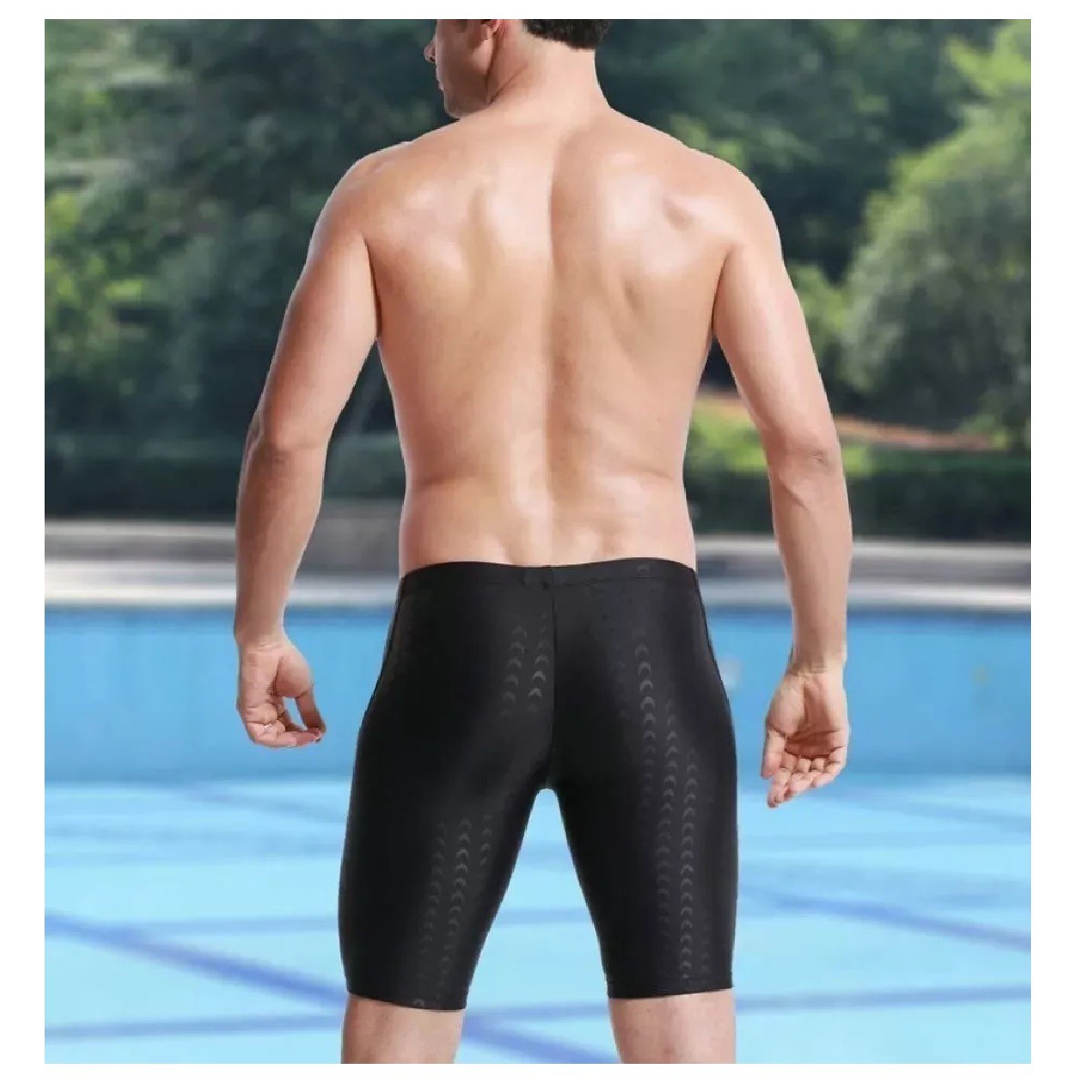 Trajes De Ba&ntilde;o Deportivo Hombre Nataci&oacute;n Y Gorro De Nataci&oacute;n 4XL image number null