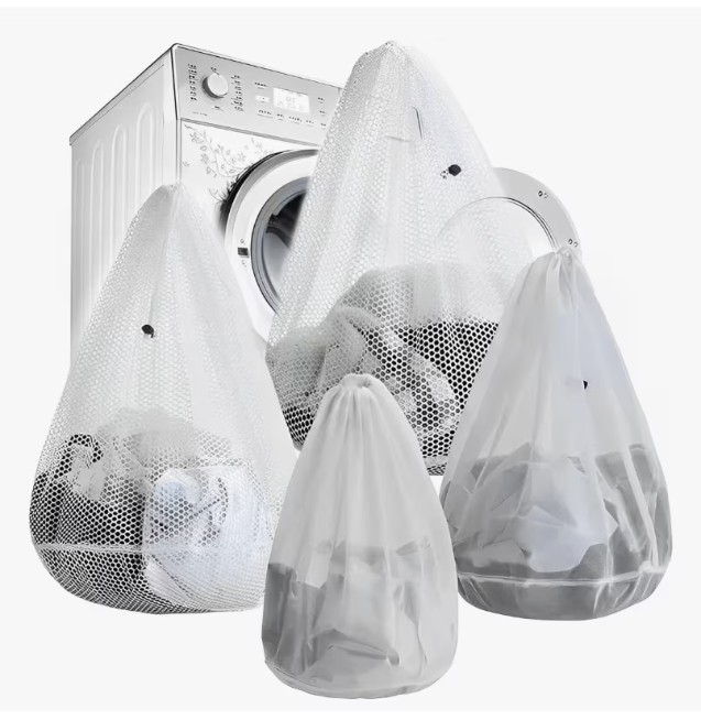Malla Bolsa Para Bolsas Organizador De Lavado Set De 4pcs image number null
