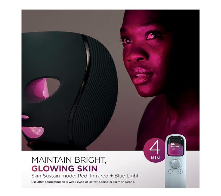 Mascarilla facial led antiedad cuidado de la piel image number null