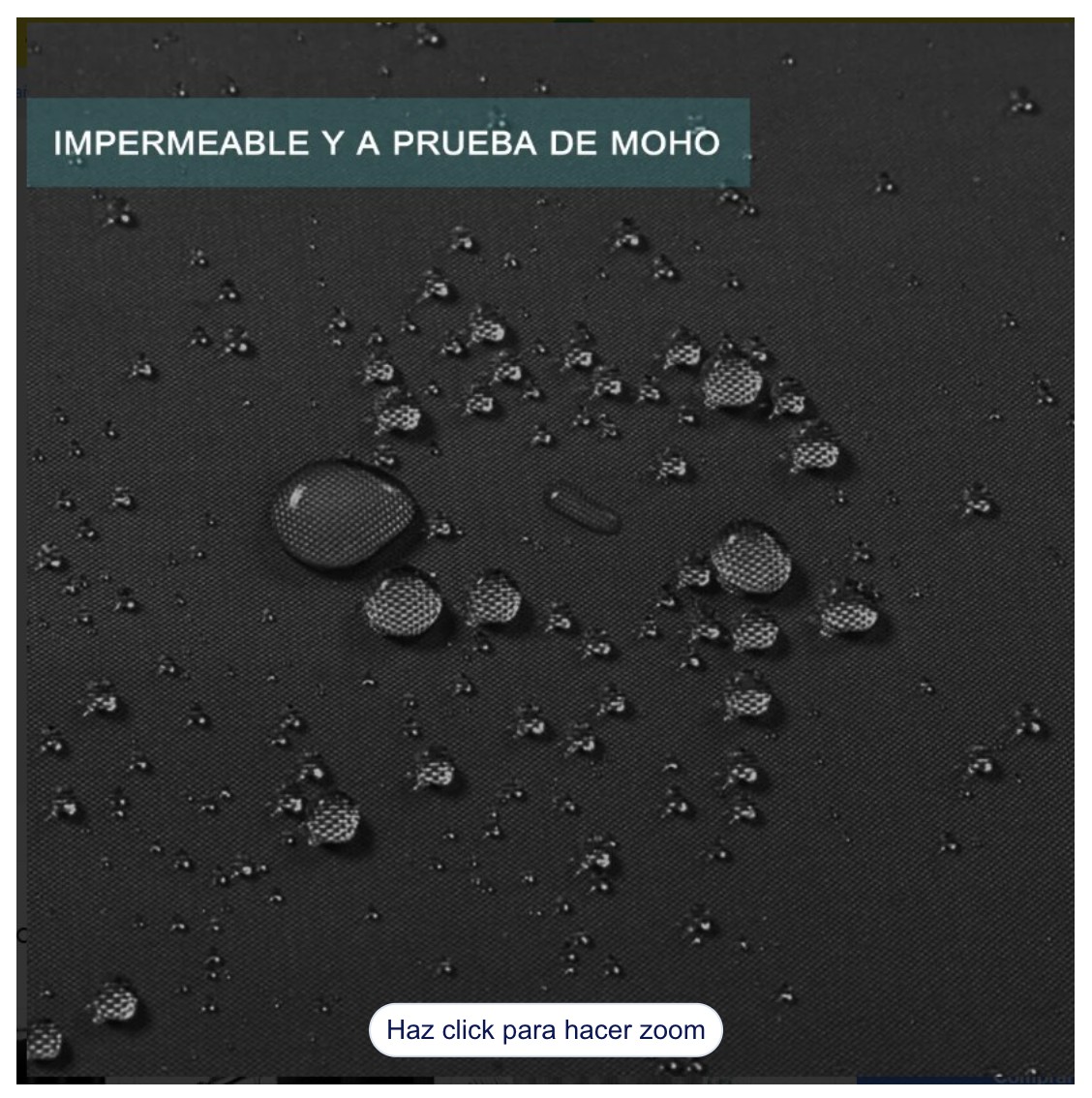 Cortina De Ducha Con Ganchos 180x180cm Impermeable Modelo Negro image number null