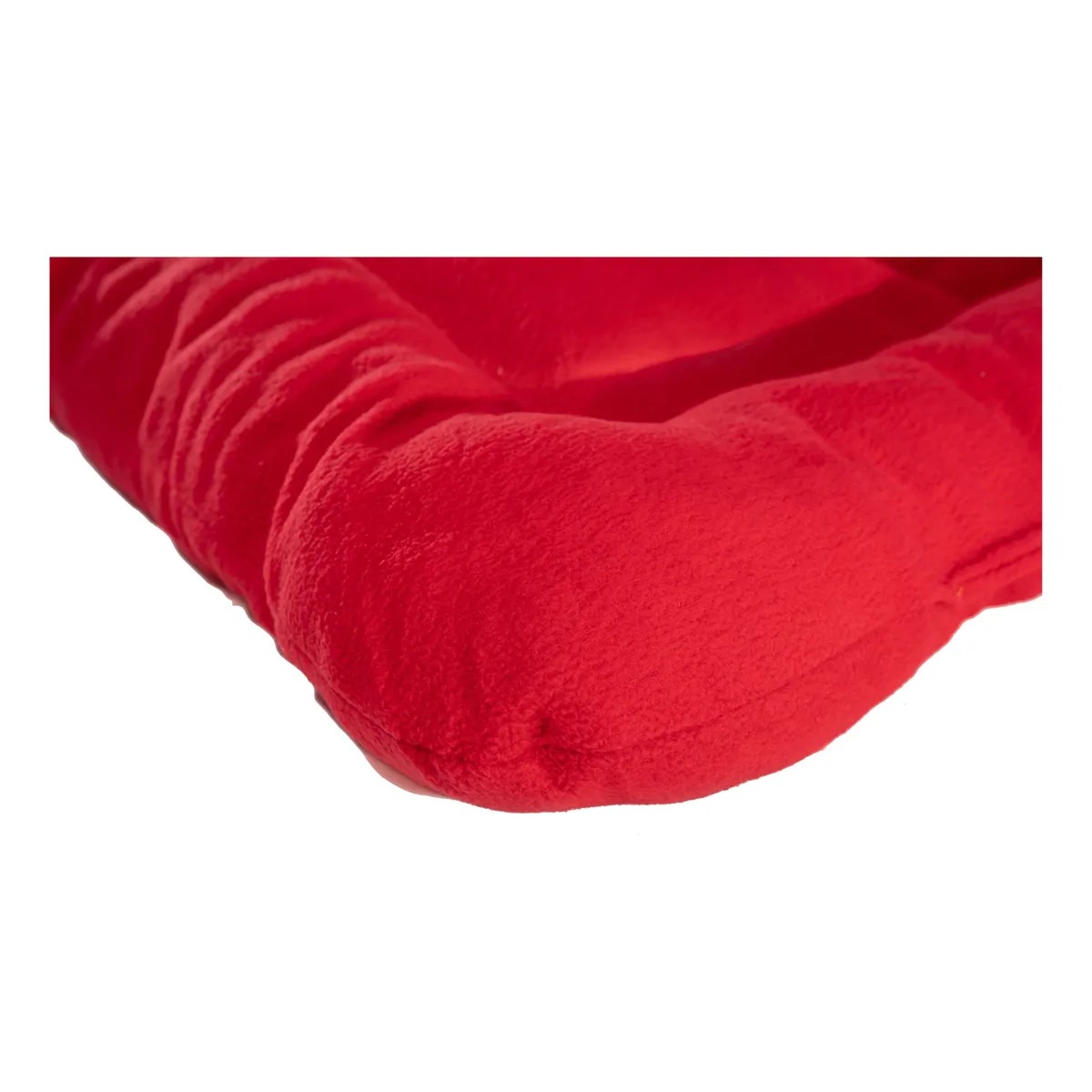 2 Camas Para Mascota Rojo Rectangular Suave image number null