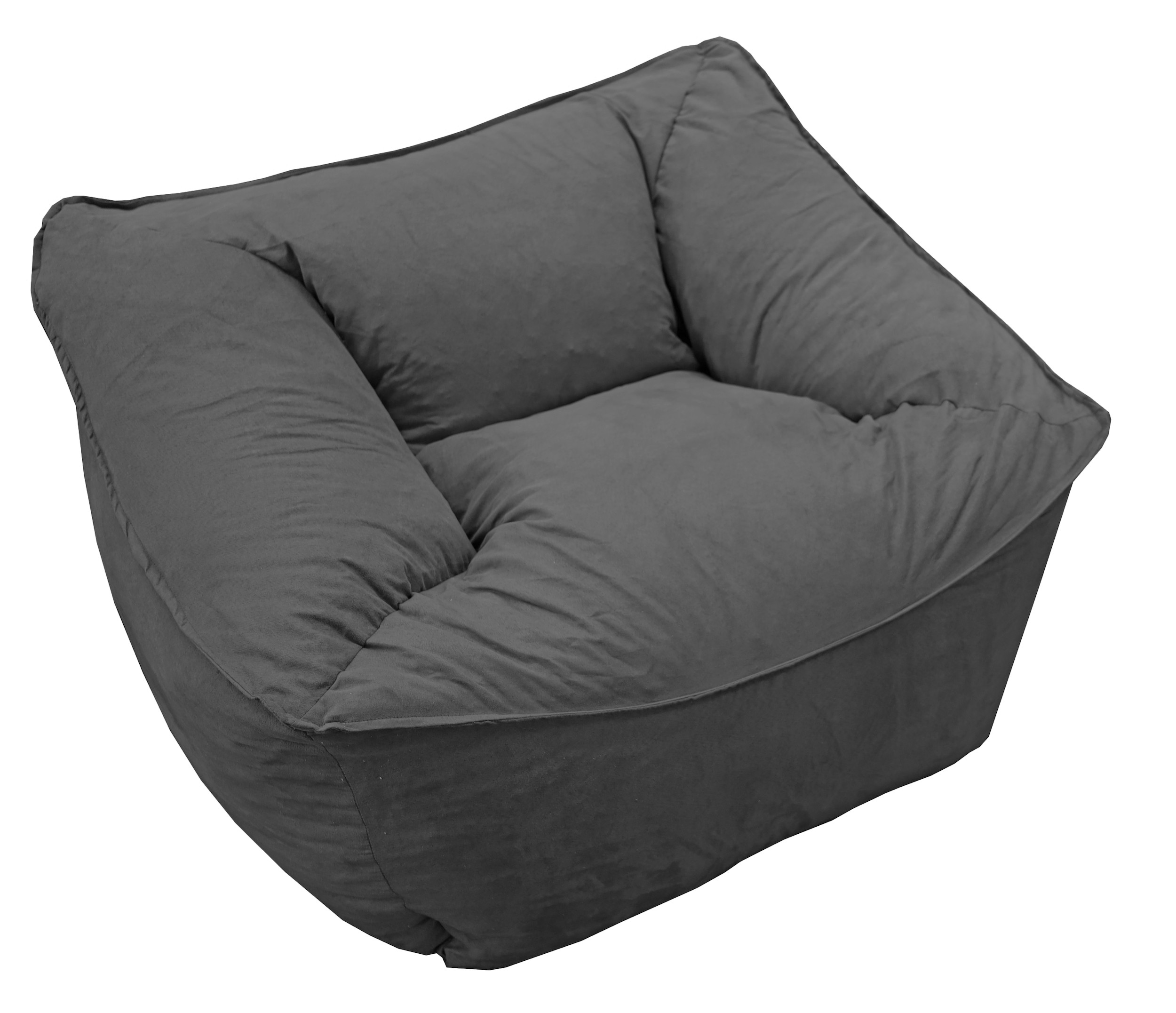 Sillon Puff El Bazar Store Gris Oxford, Sillon Ocasional. image number null