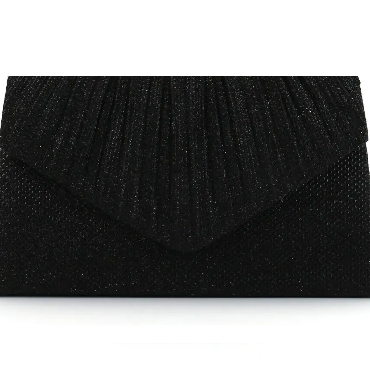 Bolso Bandolera Mano Brillante Elegante Fiesta Color Negro image number null