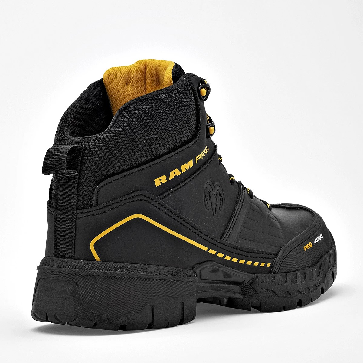 ZAPATO INDUSTRIAL Ram HOMBRE EN COLOR NEGRO 9582 image number null