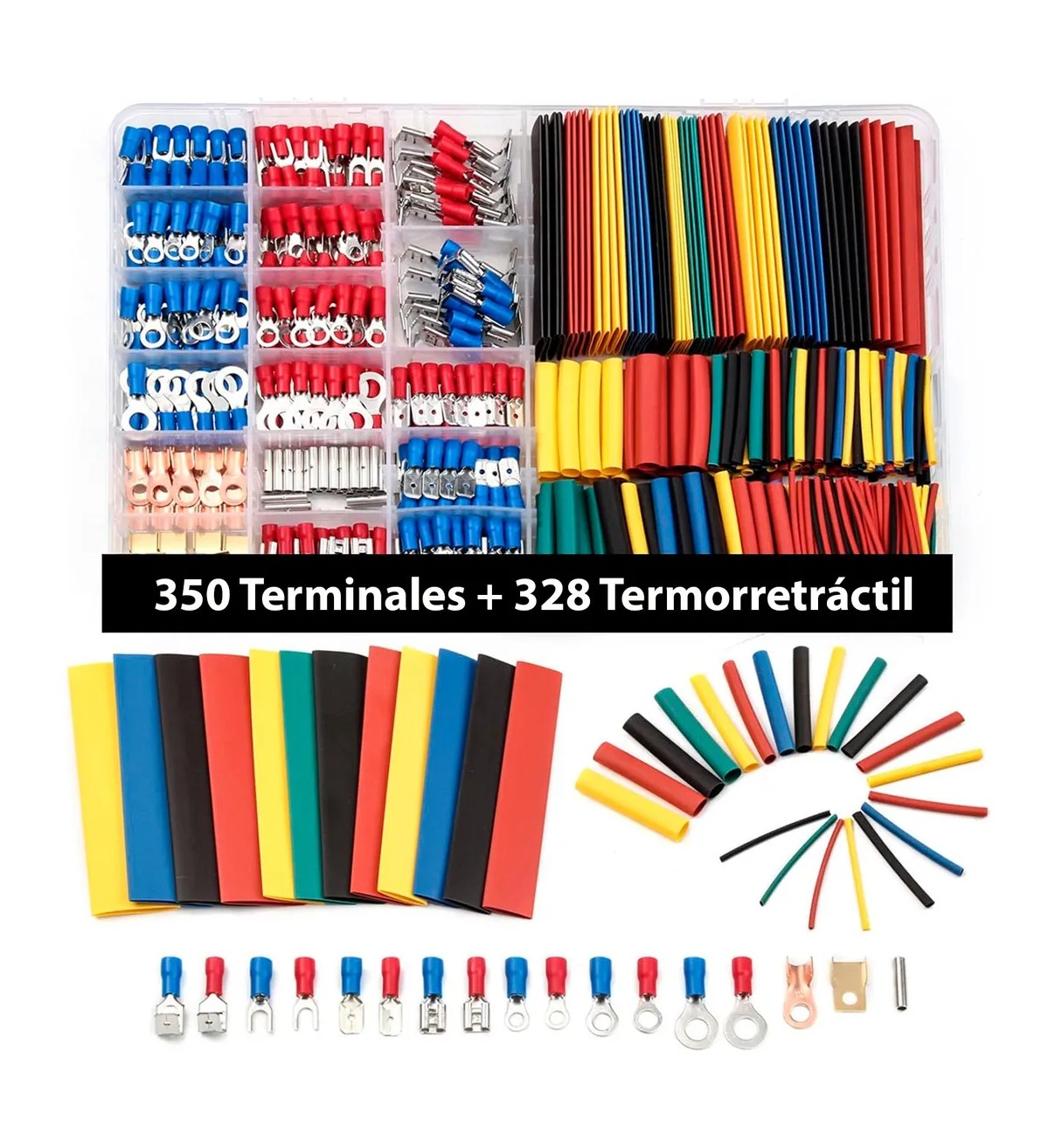 Terminal Aislada Termofit Conectores Malubero Termoretractil 678pz image number null
