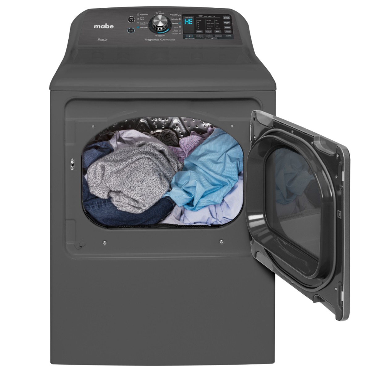 Secadora a Gas Mabe SMG17S8MSDAB 25KG Diamond Gray ORTY image number null