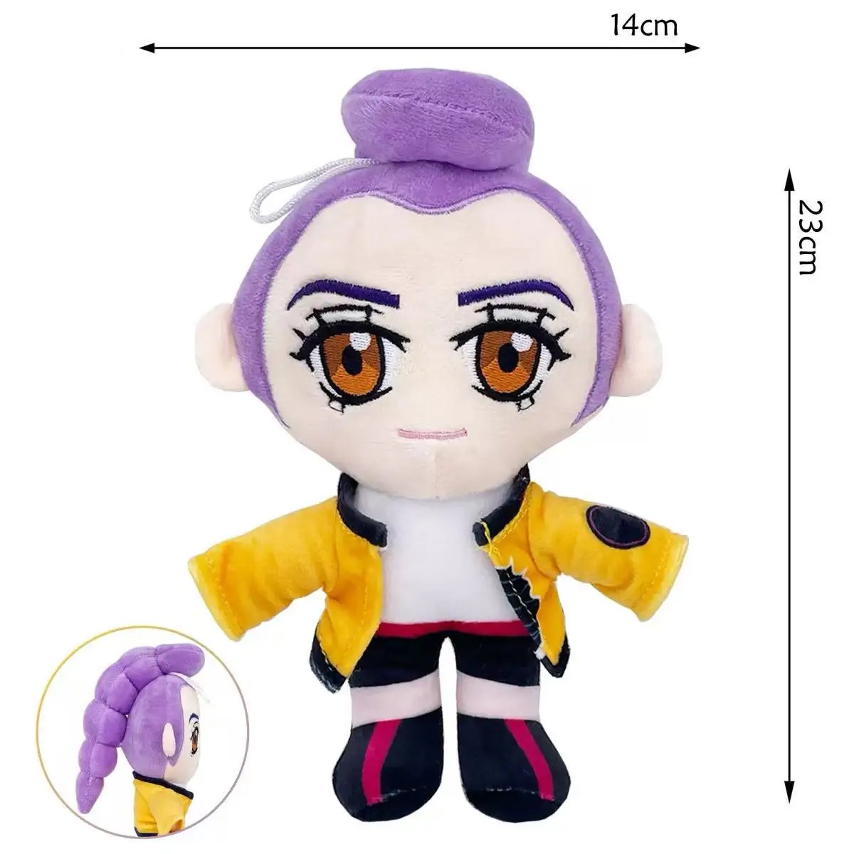 Peluche Kpop Demon Hunters 23 cm Suave y Coleccionable para Fans de Anime y Kpop image number null