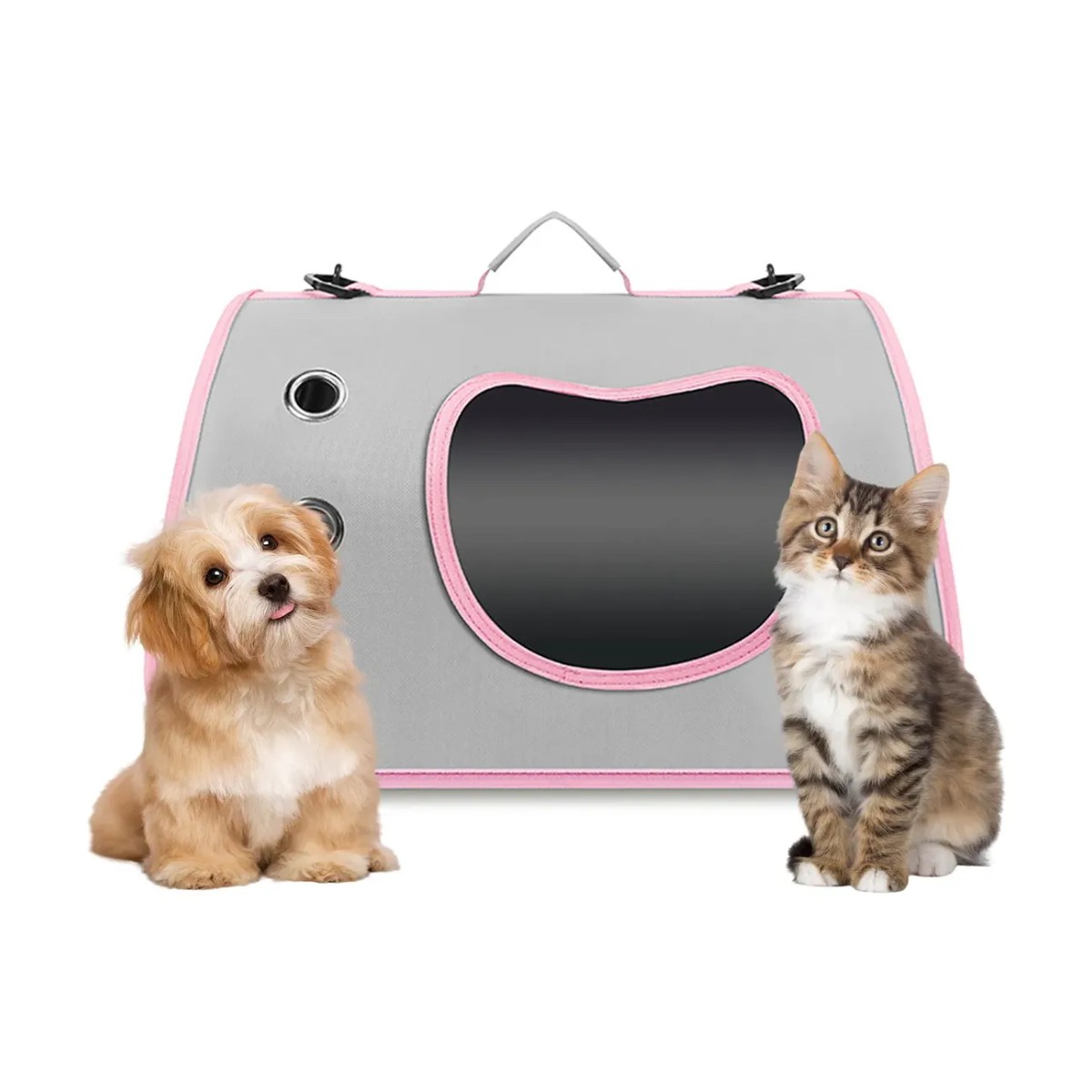 Mochila Plegable Transportadora Bolsa Mascotas Perro Gato Estilo 5 image number null