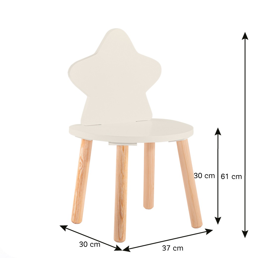 Silla de Estrella para ni&ntilde;as peque&ntilde;as y ni&ntilde;os peque&ntilde;os Duduk. image number null