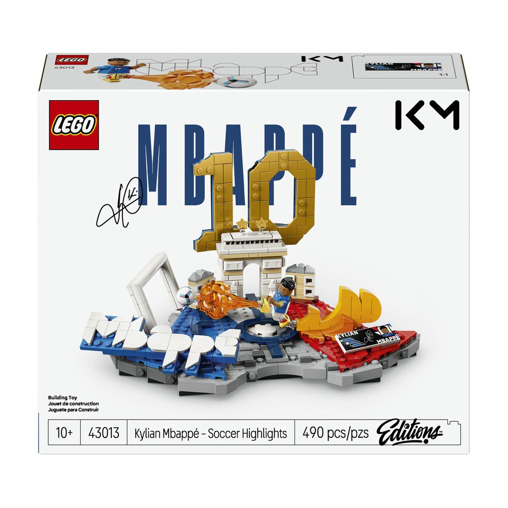LEGO KYLIAN MBAPPE SOCCER HIGHLIGHTS SET DE CONSTRUCCION 43013 image number null