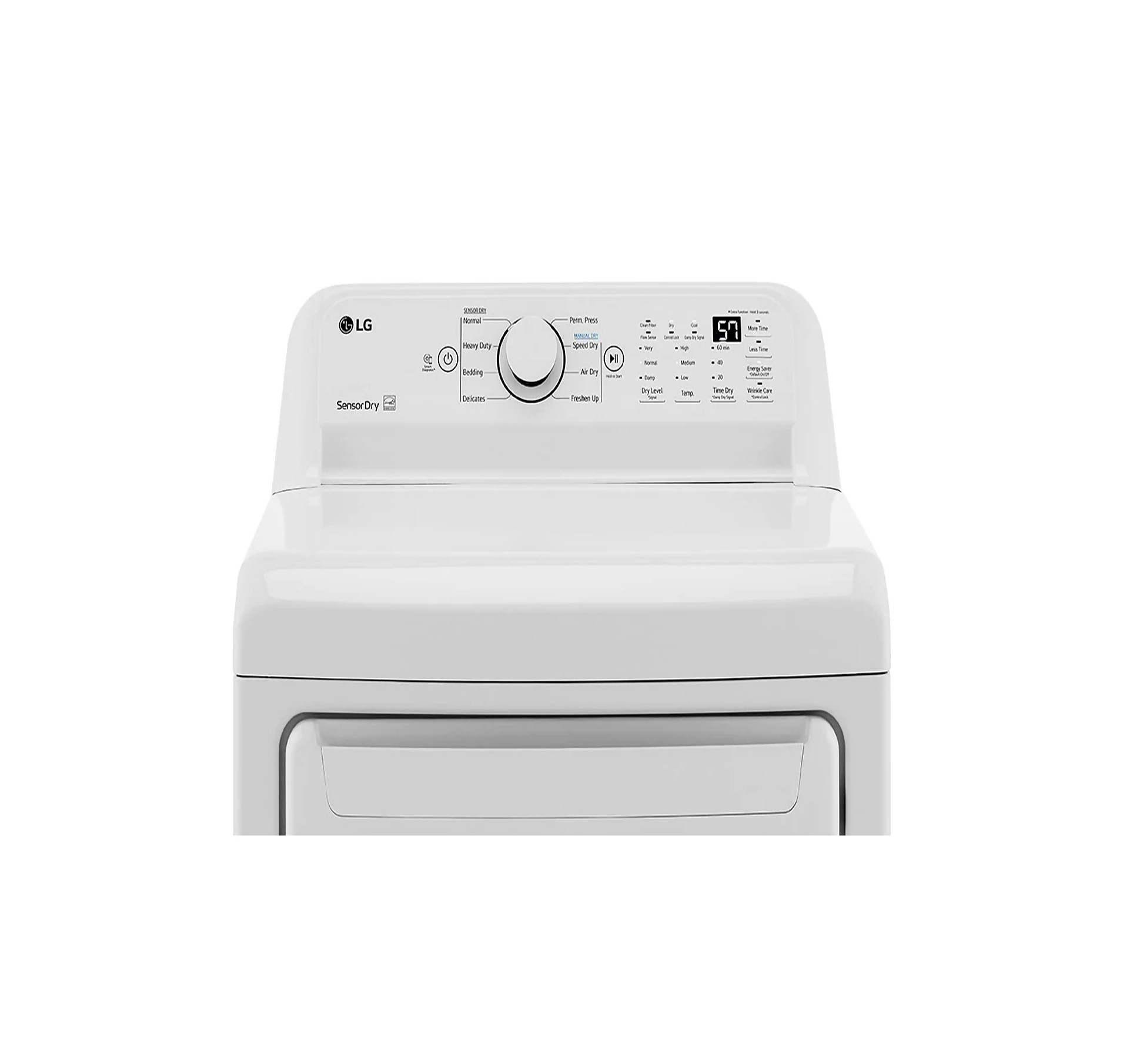 Secadora de gas LG DT25WTGK con Sensor de secado Sensor Dry y SmartDiagnosis, 25 Kg - Color blanco image number null
