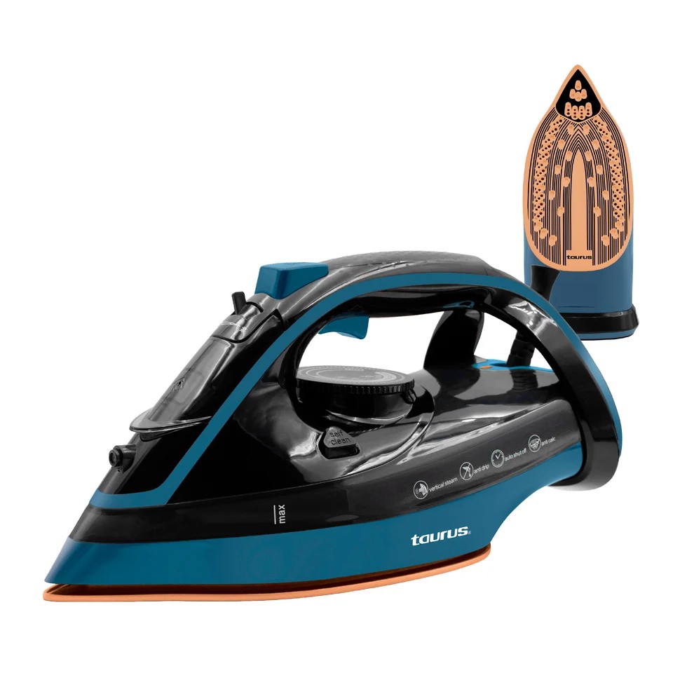 Plancha de Vapor Taurus ETNA 400ML 1800W Suela Ceramica ORTY image number null