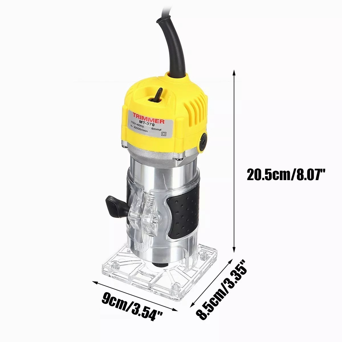 Router Madera Recortadora Rebajadora 800w /15 Brocas Carburo image number null